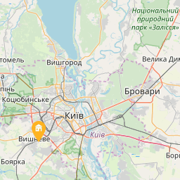 Апартаменты в 3км аэропорта Киев на карті